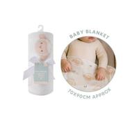 Farm Friends Lamb Baby Blanket 2 Pack - White