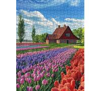 Farm Garden Jigsaw Puzzles for Adults 5000, 5000 Piece Jigsaw Puzzles, Classic Educational Jigsaws, Impossible de Assemble Handmade Decorative, Challenging Puzzle Games, Fun Family Activities FNKL0773
