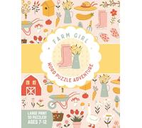 Farm Girl Word Puzzle Adventure: Kids Word Searches Large print about Farm Girl, Farm animals, Farming, Kids Farm 100 pages, 8.5x11, Word Puzzle ... for gifts, birthdays, holidays, Christmas,