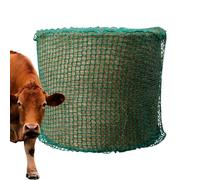 Farm Hay Net - Heavy Duty Pet Feeder | Suspended Grazing Solution Grazing Efficiency Tool | Sheep Goat Livestock Ration Management Stable Corral Shed Feeder System Kit Portable Mesh Dispenser