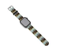 Farm House Tractor Loaded Hay Funny Silicone Watch Band 42mm/44mm