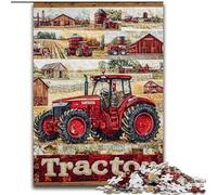 Farm Implement Tractor 1000 Piece Jigsaw Puzzle for Adults Teens, Relax Games Is Ideal As A Gift for The Whole Family (26x38cm)