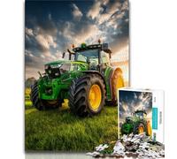 Farm Implement Tractor 1000 Pieces Jigsaw Puzzle For Adults Teens,Learning Educational Toy for Is Ideal As A Gift for The Whole Family (38x26cm)