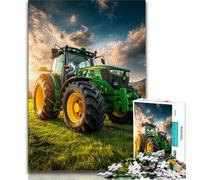 Farm Implement Tractor 1000 Pieces Jigsaw Puzzle for Adults& Teens,Toys Educational Games Stress Relieving Great Gifts And Toys (38x26cm)