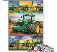 Farm Implement Tractor Adult Jigsaw Puzzles 2000, Pattern Assembly Deal As Gifts for The Whole Family Suitable for And 14 (70x100cm)