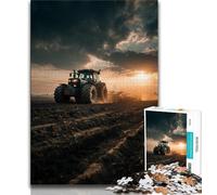 Farm Implement Tractor Jigsaw Puzzles for Teenagers 1000 Piece Puzzle,Challenging To Complete But Fun And Humorous Birthday Present,Gifts,Wall Art 50x75cm
