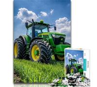 Farm Implement Tractor JigsawPuzzle 1000 Pieces for Teenagers,Brain Teaser Game Wall Decoration Unique Birthday And Xmas Gifts (38x26cm)