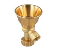 Farm Irrigation Focused Adjustable Air For Vortex Spray Nozzle Compatible with High Pressure Hose and Pump Systems