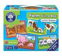 Farm Jigsaw Puzzles - 4 in a bag