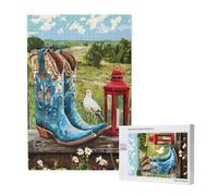 Farm Jigsaw Puzzles for Adults 500, Animal Puzzles for Adults Wooden, Funny/Difficult/Impossible/Challenging Decompression Games, As a Birthday and Holiday Decor Gift for Women and Men M-1147