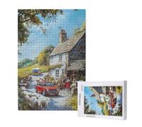 Farm Jigsaw Puzzles for Adults 5000 Lamb Puzzle, Wooden Puzzles for Adults with Gift Box, Impossible Puzzle, Challenging High Difficulty Family Activity, Gifts for Men Women,105x156 cm, p1131t