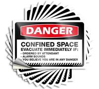 Farm Kitchen Decor Winter Decal - Danger Poison Storage Area All Unauthorized Persons Keep Out Removable Decal Window Easy Peel for Christmas(6X9CM)