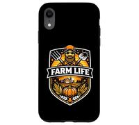 Farm Life Rural Work Ethic Mindset For Hands On Living Case for iPhone XR