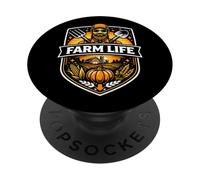 Farm Life Rural Work Ethic Mindset For Hands On Living PopSockets Adhesive PopGrip