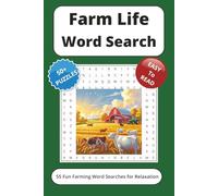 Farm Life Word Search: 55 Fun Farming Word Searches for Relaxation