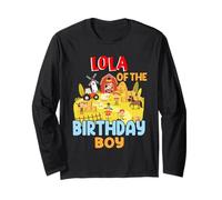 Farm Lola of The Birthday Boy Party Tractor Animals Long Sleeve T-Shirt