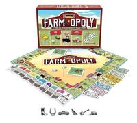 Farm-Opoly Board Game - A Down-on-The-Farm Property Trading Game! - for 2 to 6 Players Ages 8 and up