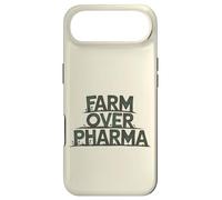 Farm Over Pharma Funny Homesteading Natural Organic Humor Case for iPhone Air