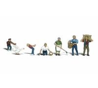 Farm People - N scale (7 pieces) Woodland scenics A2152