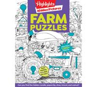 Farm Puzzles : Ultimate Farm Picture Puzzle Book with Over 1,200 Objects to S nd Find, Farm-Themed Activity Book for Kids 6 and Older