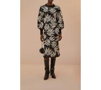 FARM Rio Bossa Banana Knit Dress size L | Midi Dresses Outlet | Women L