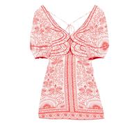 FARM Rio River Ride mini dress - Red S-M-XL