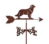 Farm Stainless Steel Home Weather Vane Wind Direction Indicator,Metal Weathervane Wind Vane Weathercock Decoration Outdoor Sheds Iron Yard Roofs Measuring Tools