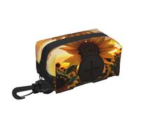 Farm Sunflower Pet travel garbage bag storage bag Essentials for hiking or camping in the countryside Ensure you have an enjoyable experience
