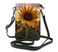 Farm Sunflower This lightweight, unisex flap crossbody bag frees up your hands and is suitable for travel, holidays, and everyday use.