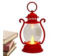 Farm Table Lamp - Simple Hanging, Portable Retro LED Lantern Battery