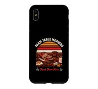 Farm Table Morning Fresh From Here Country Breakfast Case for iPhone XS Max