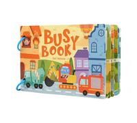 Farm Themed Quiet Sticker Book For Preschoolers Encourages Hands On Learning Of Letter And Animals Recognition Toddler Educational Toy