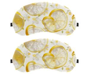 Farm to Table Joy Anti-Mite Breathable Fabric Eye Cover with Adjustable Hook-and-Loop Strap