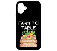 Farm To Table Saving Small Businesses And Our Planet Case for iPhone 16 Plus
