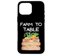 Farm To Table Saving Small Businesses And Our Planet Case for iPhone 16 Pro Max