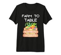 Farm to Table Saving Small Businesses and Our Planet Premium T-Shirt