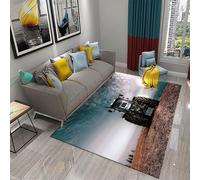 Farm Tractor Area Rug 3D Printed Carpet Floor Mat For Living Room And Bedroom Home Decoration 160 X 230 Cm - Polyester Soft Touch Easy Clean, Stain Resistant With Rubber Backing -6011425085