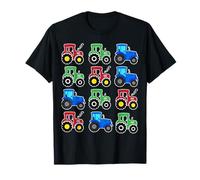 Farm Tractor Boy Tractors Collection Tractor Boy Lover T-Shirt
