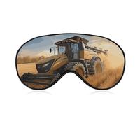 Farm Tractor Harvest Eye Mask Sleep Mask Eye Masks for Sleep Sleep Masks for Women Men Sleeping Mask Travel Eye Mask Sleep Mask Blackout Funny Sleep Mask Cute Sleep Mask