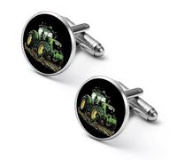 Farm Tractor Men Cufflinks Shirt Cuff Links Business Tuxedo Studs Wedding