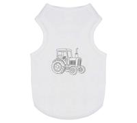 'Farm Tractor' Pet Dog/Cat T-Shirt (PT00145928)