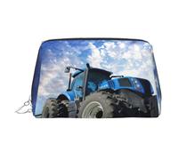 Farm Tractor Printed Multifunctional Storage Bag, Protective Cosmetic Pouch for Weekend Travel and Gym