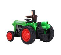 Farm Tractor Toy Alloy Vehicle Model with Simulation Design for Kids Pretend Play Ages 3+ (Green)