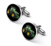 Farm Tractor Trendy Cufflinks for Men Cuff Links Shirt Suit Accessories Wedding Tuxedo Dress Classic Jewelry