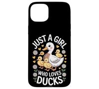 Farm Vibes Just A Girl Who Loves Ducks Country Life Case for iPhone 15 Plus
