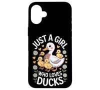 Farm Vibes Just A Girl Who Loves Ducks Country Life Case for iPhone 16 Plus