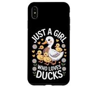 Farm Vibes Just A Girl Who Loves Ducks Country Life Case for iPhone XS Max