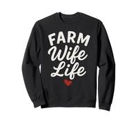 Farm Wife Boss Funny Country Mom Rural Family Humor Sweatshirt