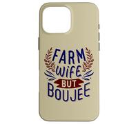 Farm Wife But Boujee Farmer's Harvest Life Dibs Farmer Case for iPhone 16 Pro Max