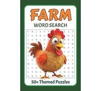 Farm Word Search Puzzle Book: Fun Word Search Puzzles for Farm Life, Animals, and Country Adventures | 50+ Brain-Boosting Challenges | Perfect for Travel, Holidays and Relaxation